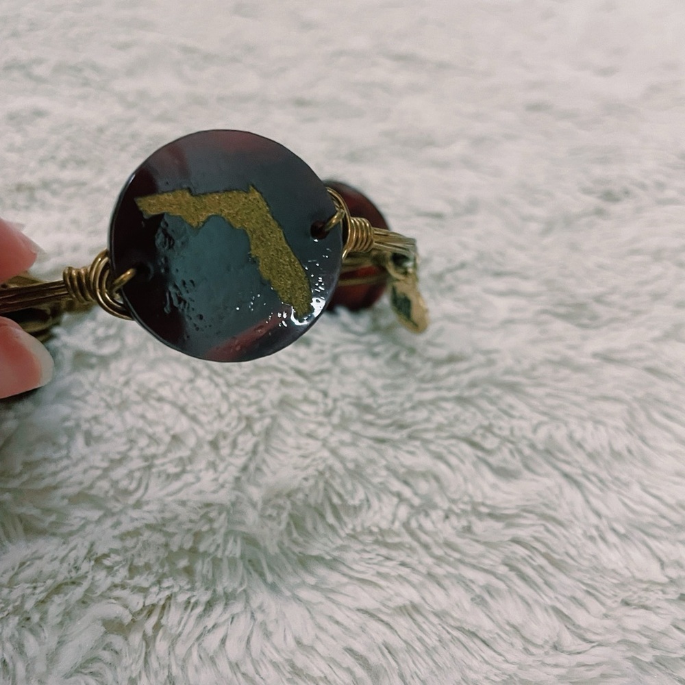 Bourbon and Bow ties FL bracelet